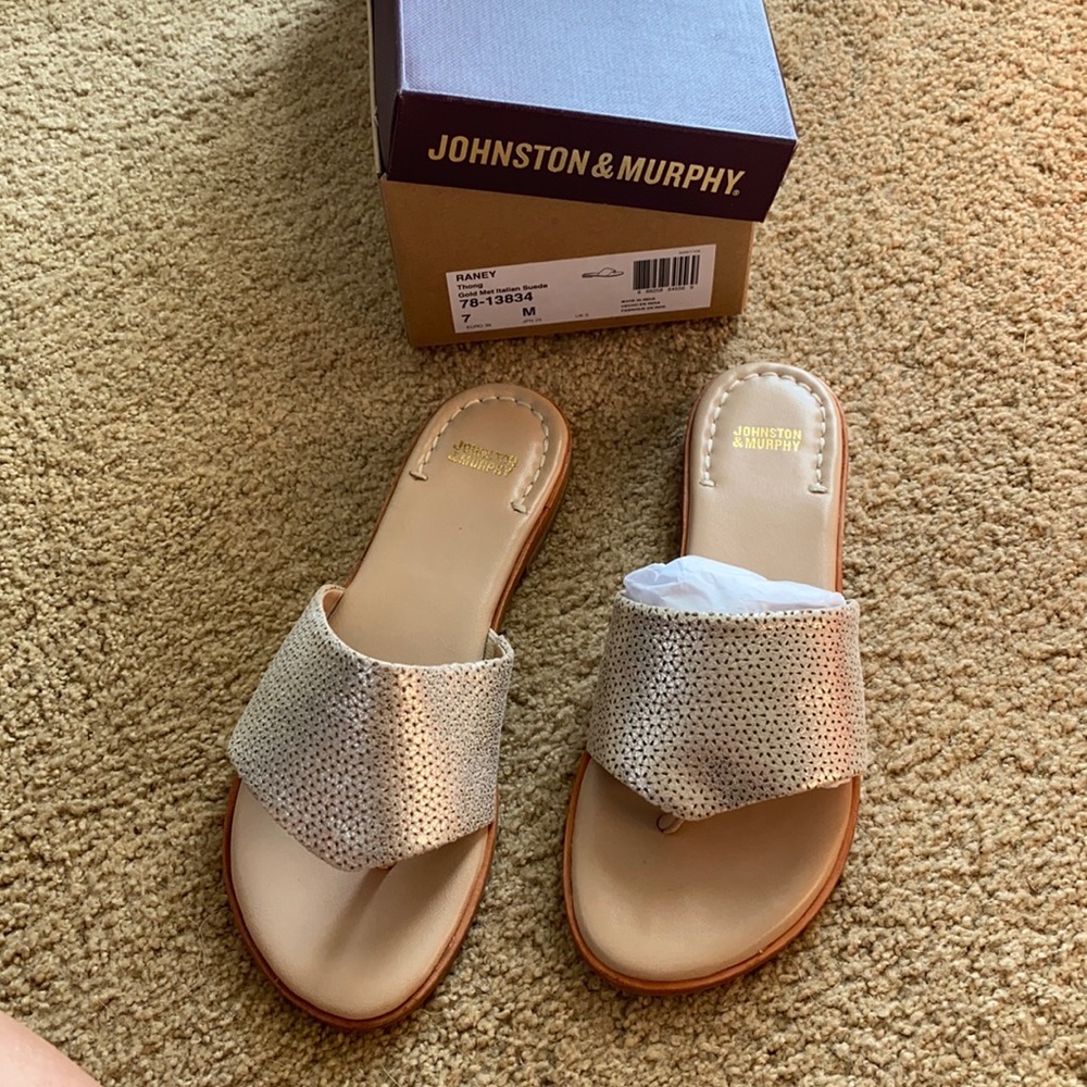 Johnston and Murphy sandals